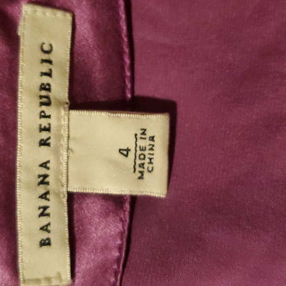 Purple Banana Republic Silk Dress - Picture 6 of 8
